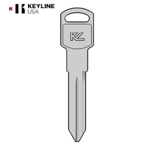Keyline Keyline:B92 / GM-36E - GM Metal Key Double Side 10-Cut Short - Keyline KLN-BB92 - main